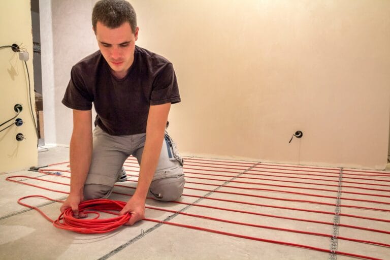 Floor Heating Installation